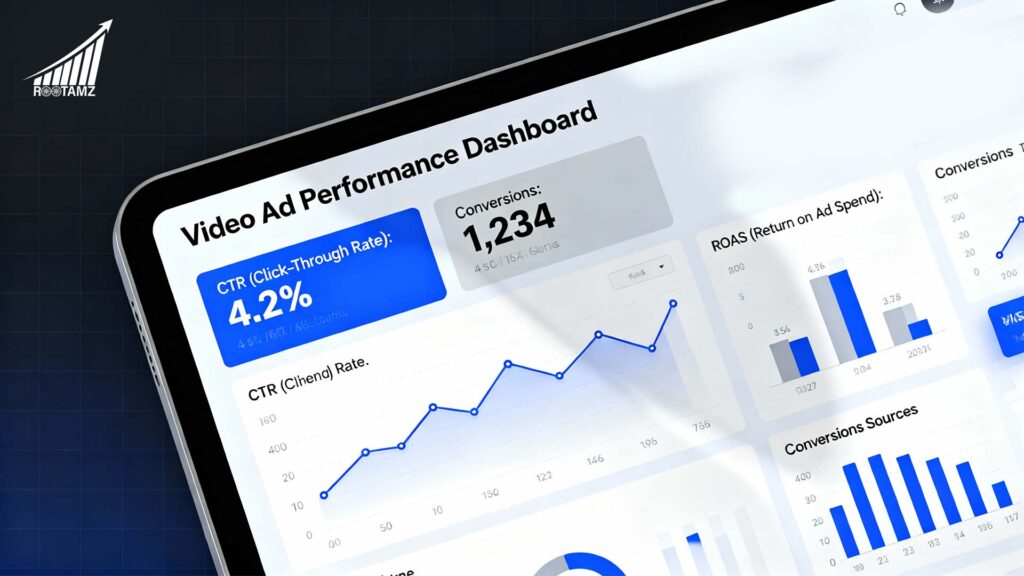 Professional video production setup for Amazon Sponsored Brand Video ads showing product filming