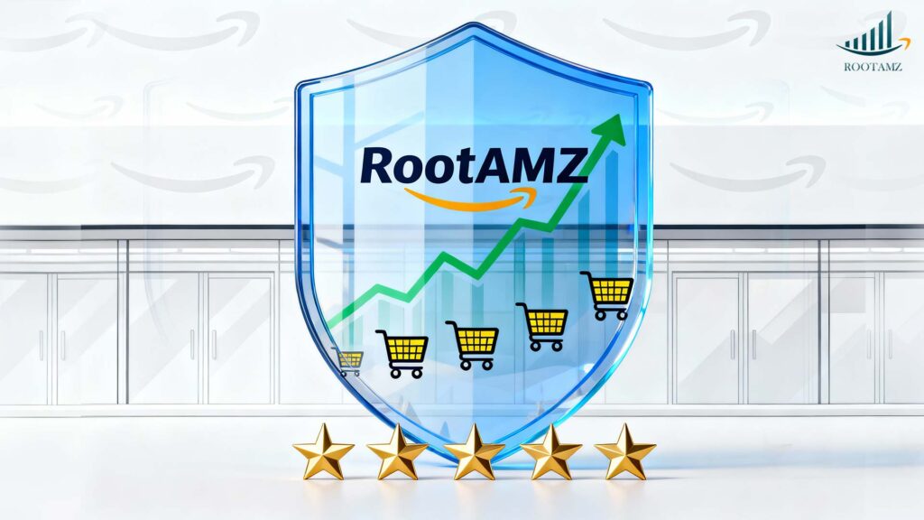 RootAMZ protecting Amazon seller revenue & preventing account suspension with business continuity shield & performance metrics, Account Health Management 2025