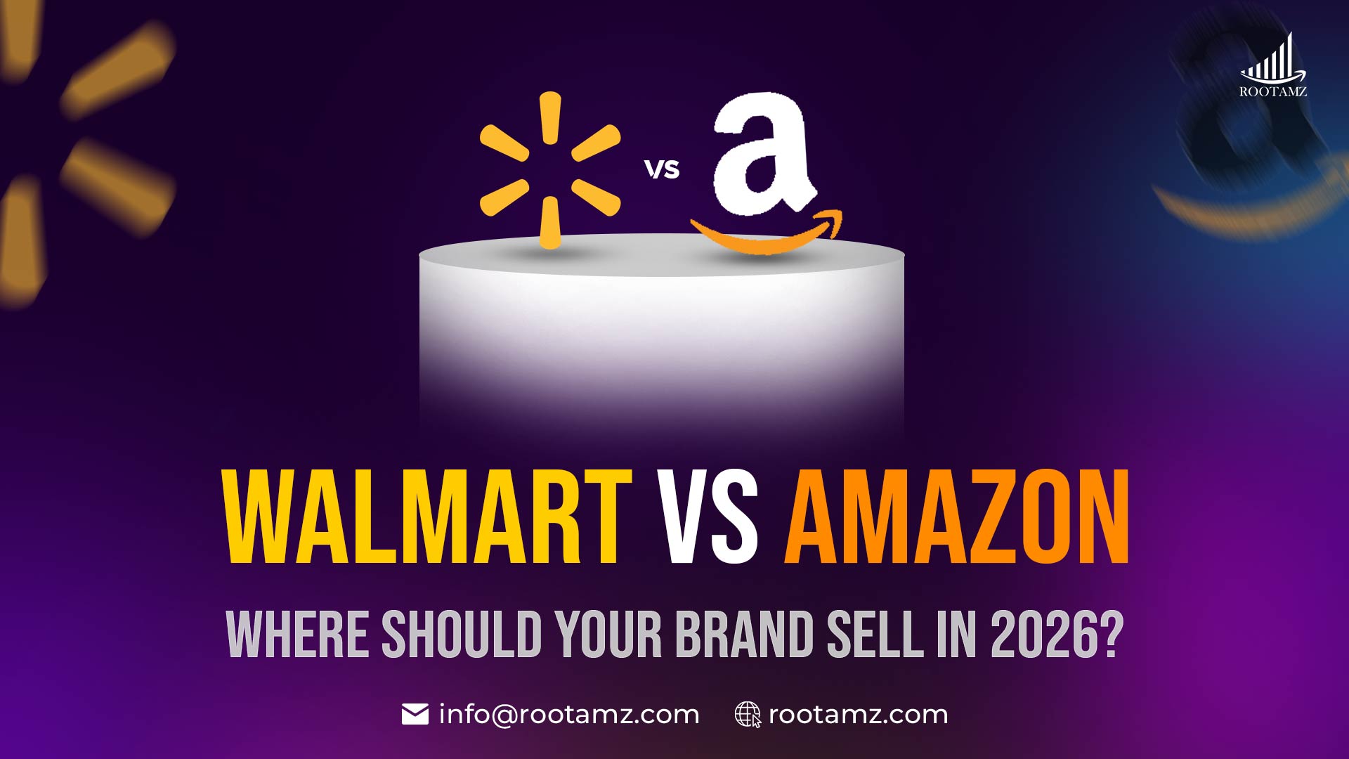 Amazon vs Walmart marketplace comparison 2026 showing seller tools, fulfillment options, advertising ecosystem & buyer behavior for eCommerce brands