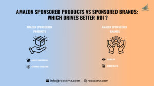 Amazon Sponsored Products vs Sponsored Brands ad format comparison showing product ads & brand banner ads in search results